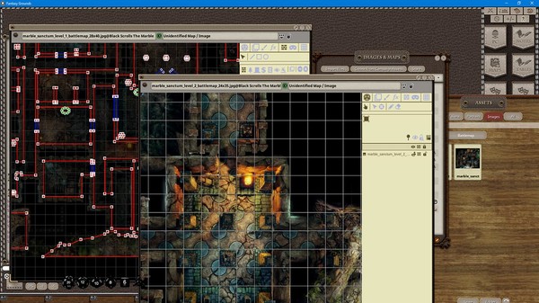 Fantasy Grounds - Black Scrolls The Marble Sanctum