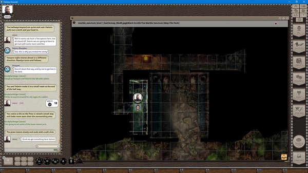 Fantasy Grounds - Black Scrolls The Marble Sanctum