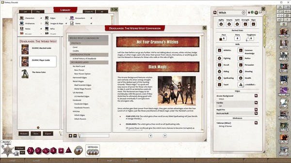 Fantasy Grounds - Deadlands: the Weird West Companion