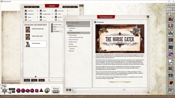 Fantasy Grounds - Deadlands: the Weird West Companion