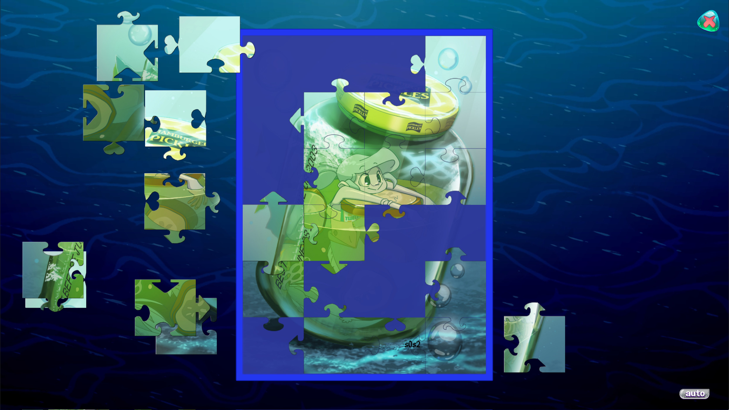 The Little Trashmaid Puzzletime screenshot
