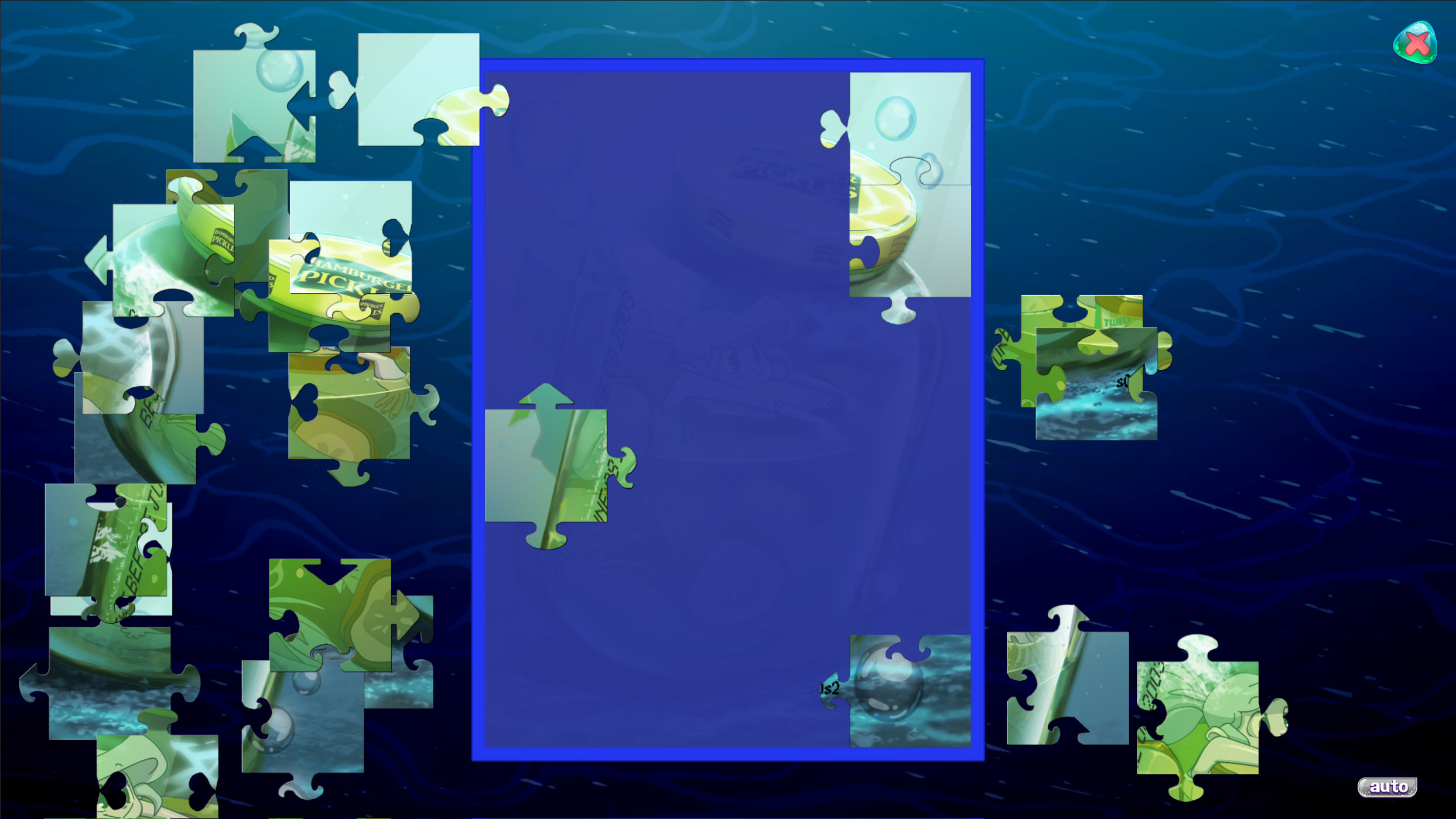 The Little Trashmaid Puzzletime screenshot