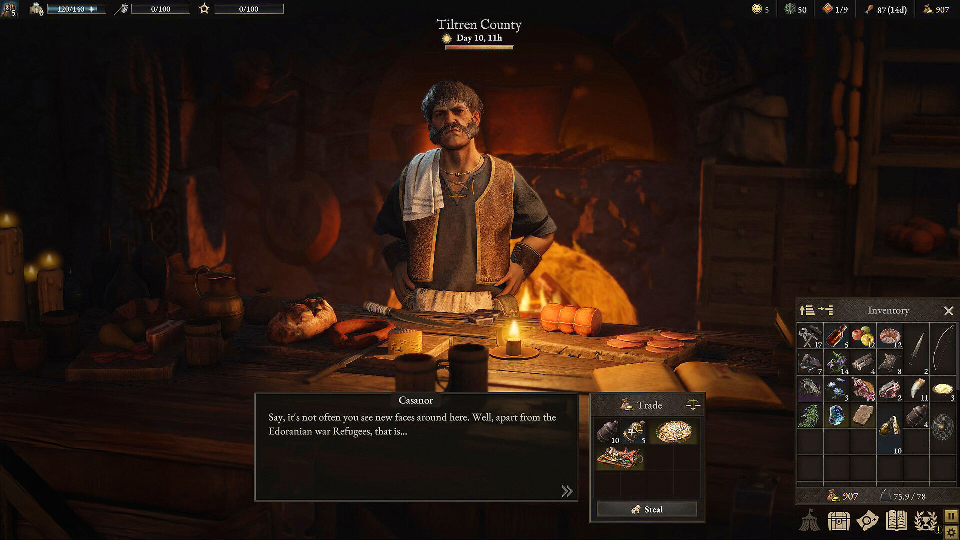 Wartales screenshot #3