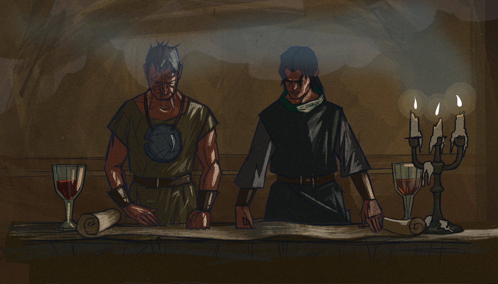 Ash of Gods: The Way Playtest Featured Screenshot #1