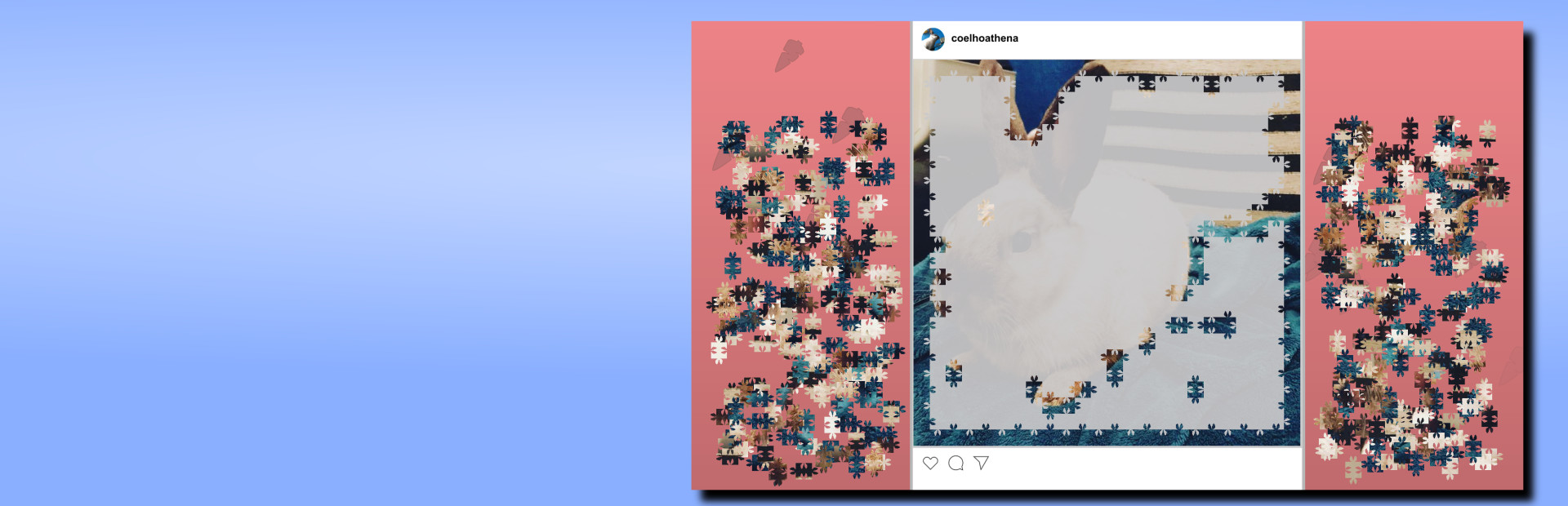 Athena, the rabbit - Jigsaw Puzzle