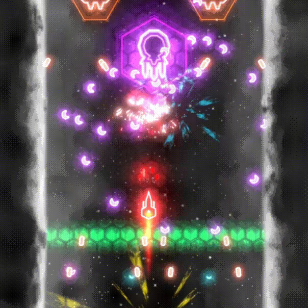 Neon Ships: The Type'em Up Shooter video 2