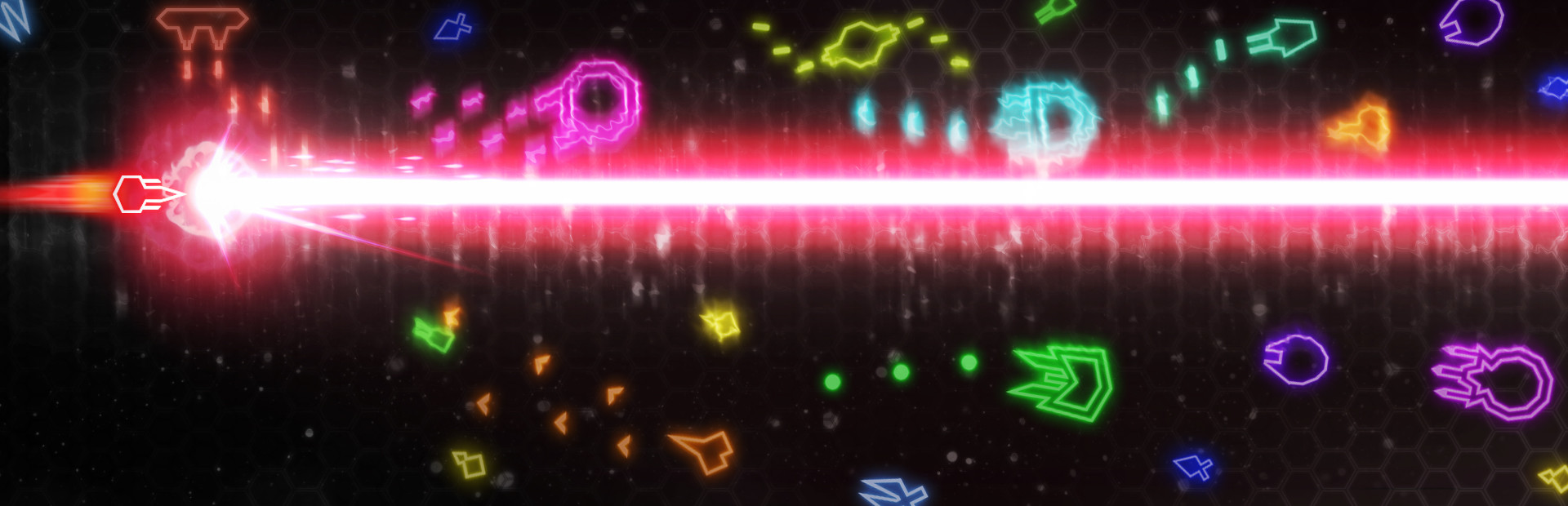 Neon Ships: The Type'em Up Shooter