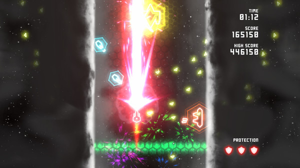 Neon Ships: The Type'em Up Shooter screenshot 3