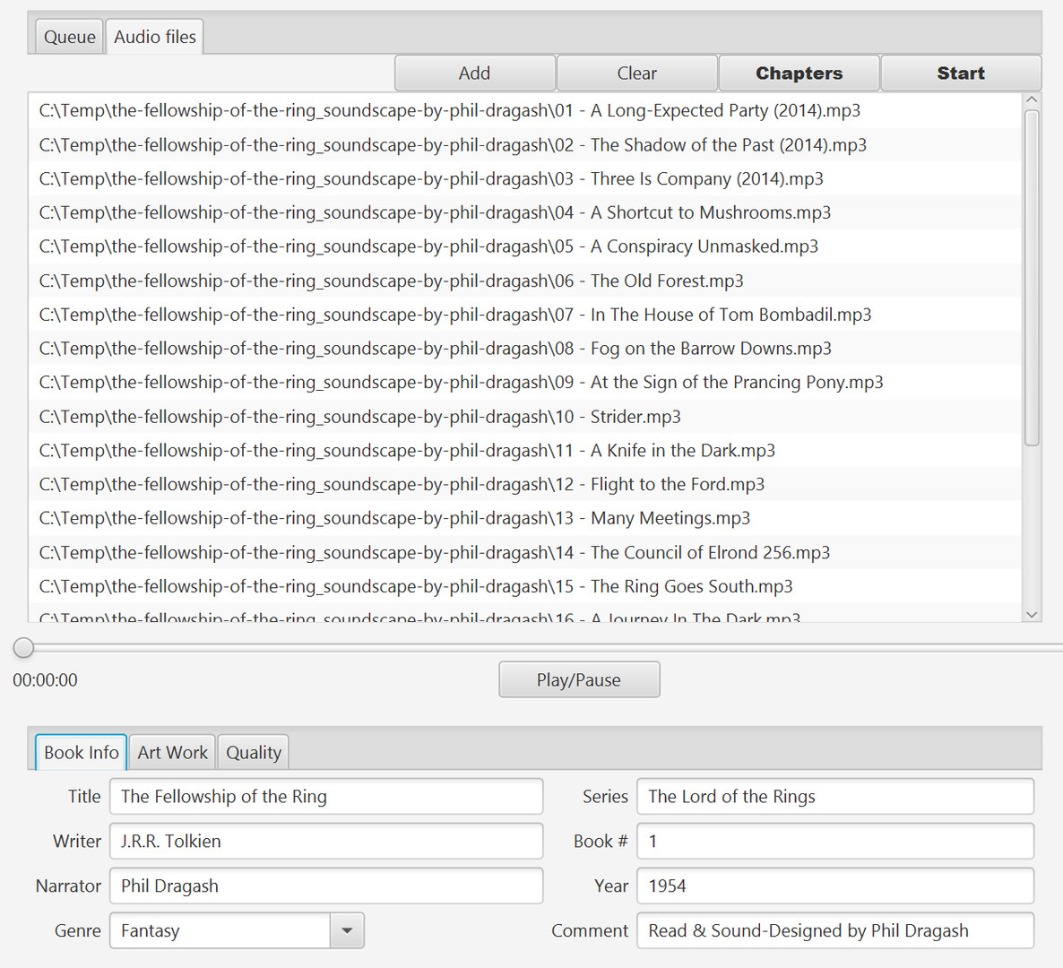 AudiobookConverter Featured Screenshot #1