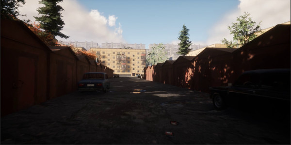 Screenshot z Симулятор Прыгания по Гаражам