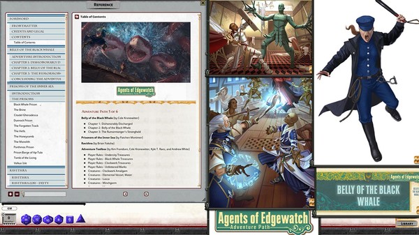 Fantasy Grounds - Pathfinder 2 RPG - Agents of Edgewatch AP 5: Belly of the Black Whale