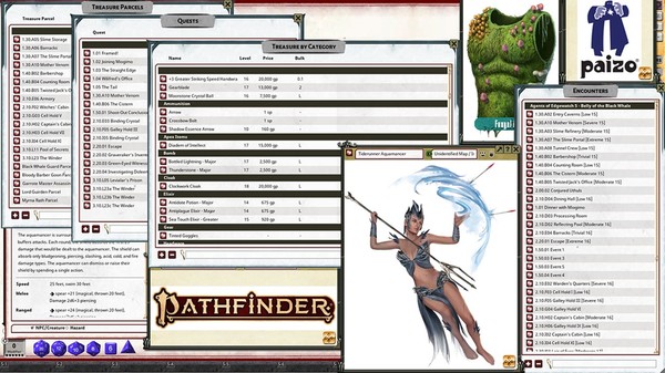 Fantasy Grounds - Pathfinder 2 RPG - Agents of Edgewatch AP 5: Belly of the Black Whale