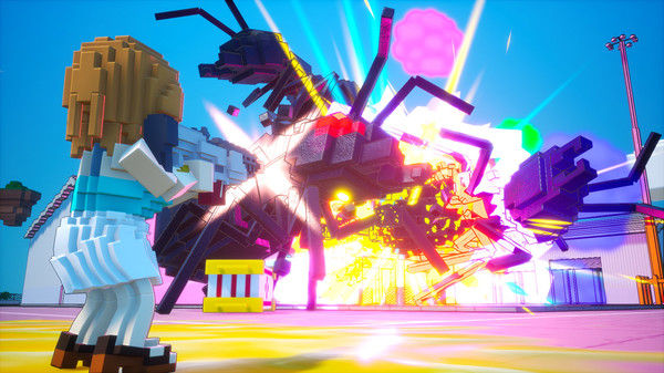 EARTH DEFENSE FORCE: WORLD BROTHERS - Additional Character: Riho Futaba, Cool Summer Outfit screenshot 5