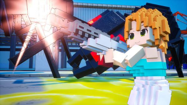 EARTH DEFENSE FORCE: WORLD BROTHERS - Additional Character: Riho Futaba, Cool Summer Outfit screenshot 4