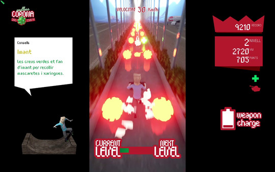 Screenshot z endlessCorona