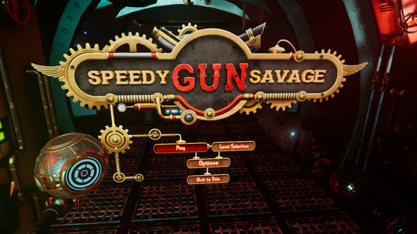 Screenshot of Speedy Gun Savage gameplay showing in-action mechanics