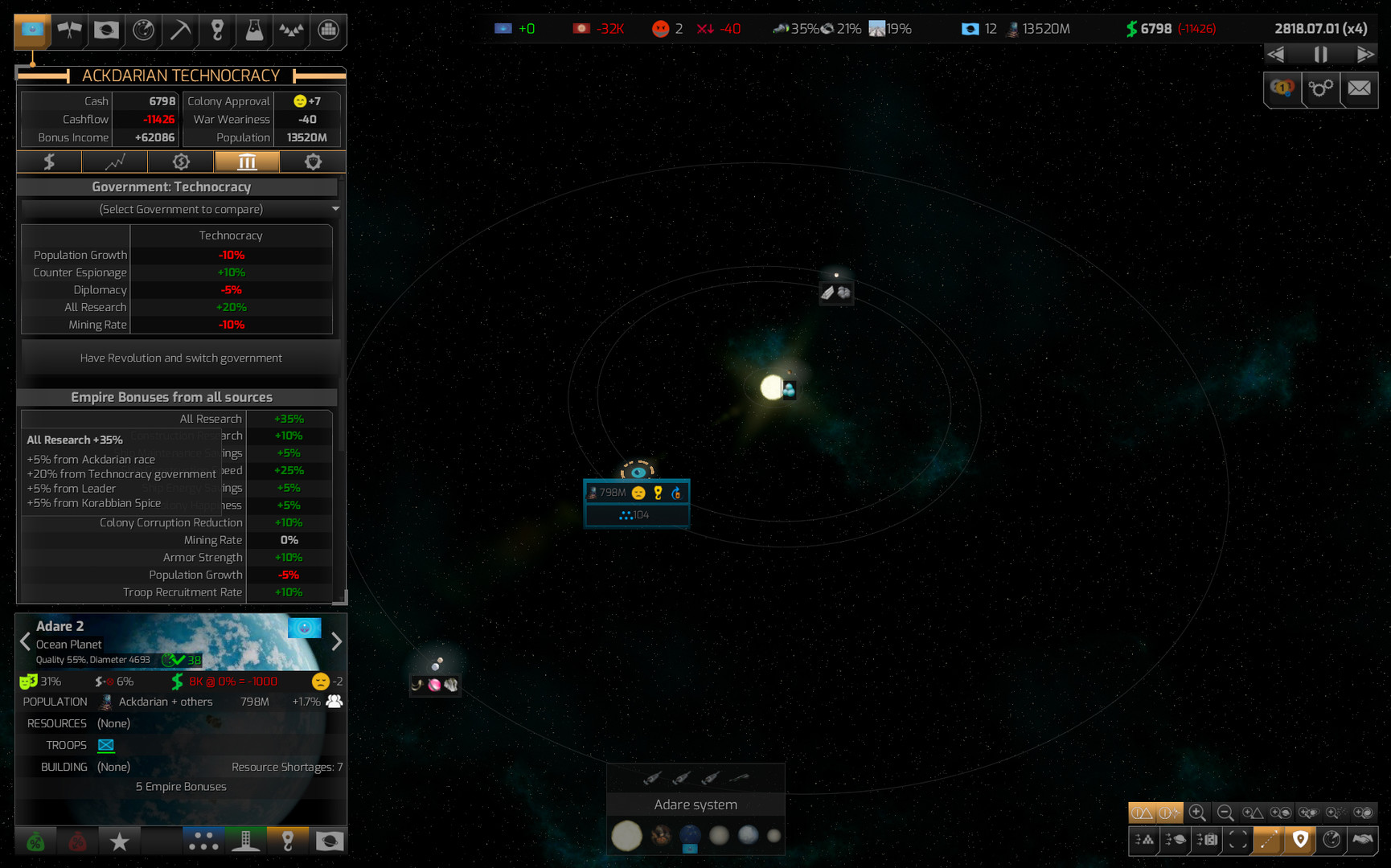 Distant Worlds 2 screenshot 4