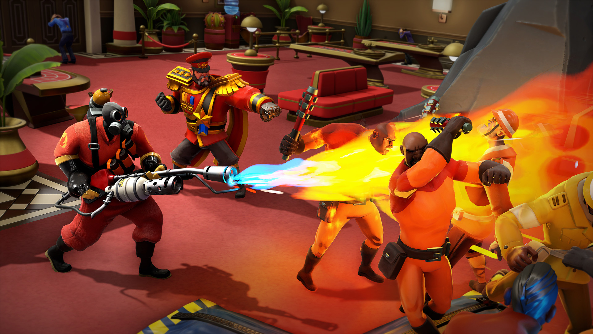 Evil Genius 2: Team Fortress 2 - Pyro Pack Featured Screenshot #1