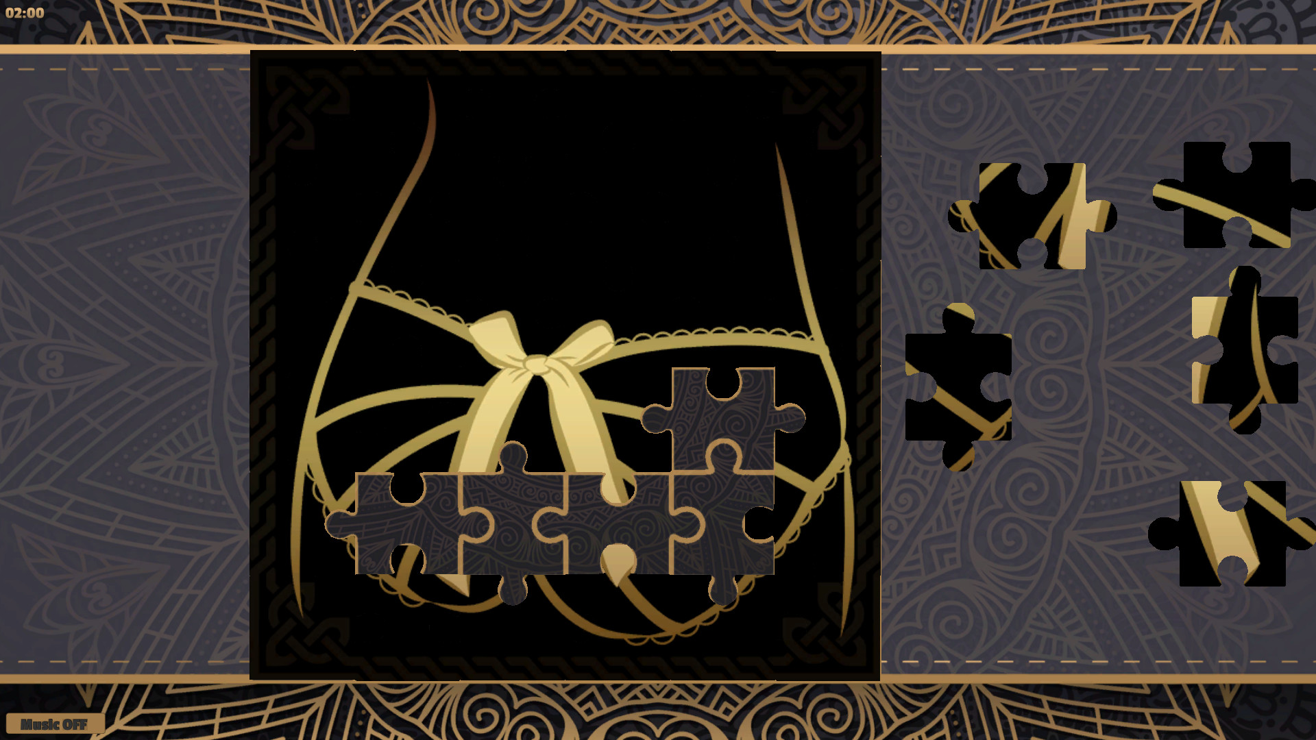 LineArt Jigsaw Puzzle - Erotica 3 screenshot #3