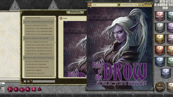 Fantasy Grounds - Rise of the Drow: Collector's Edition