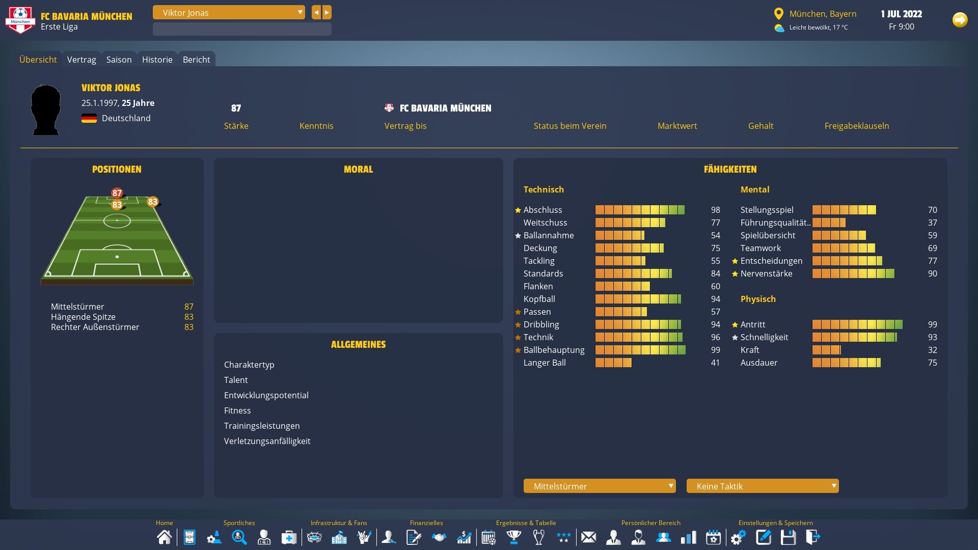 Player's Eleven - A Football Manager Game screenshot 22