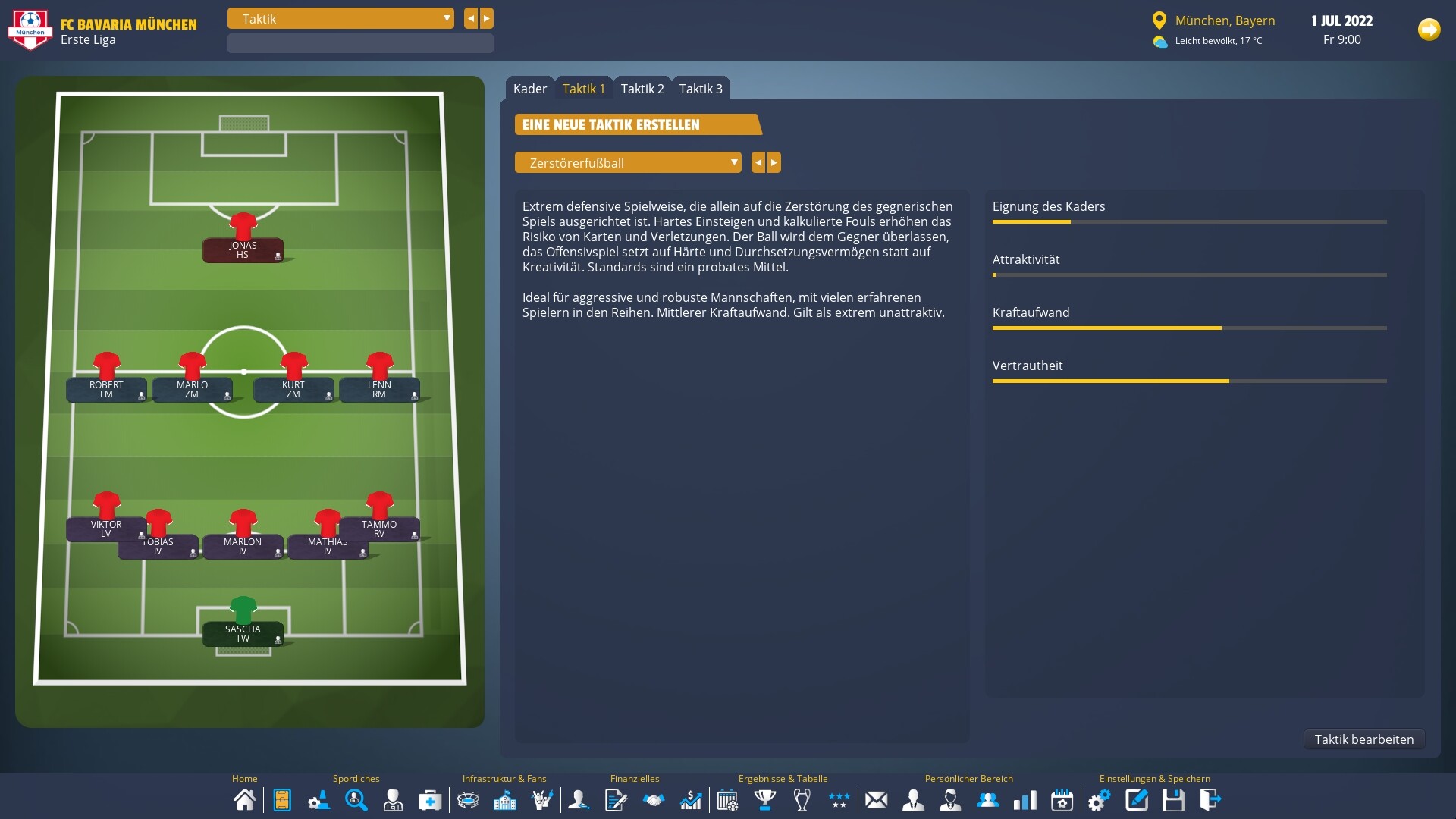 Player's Eleven - A Football Manager Game screenshot 26