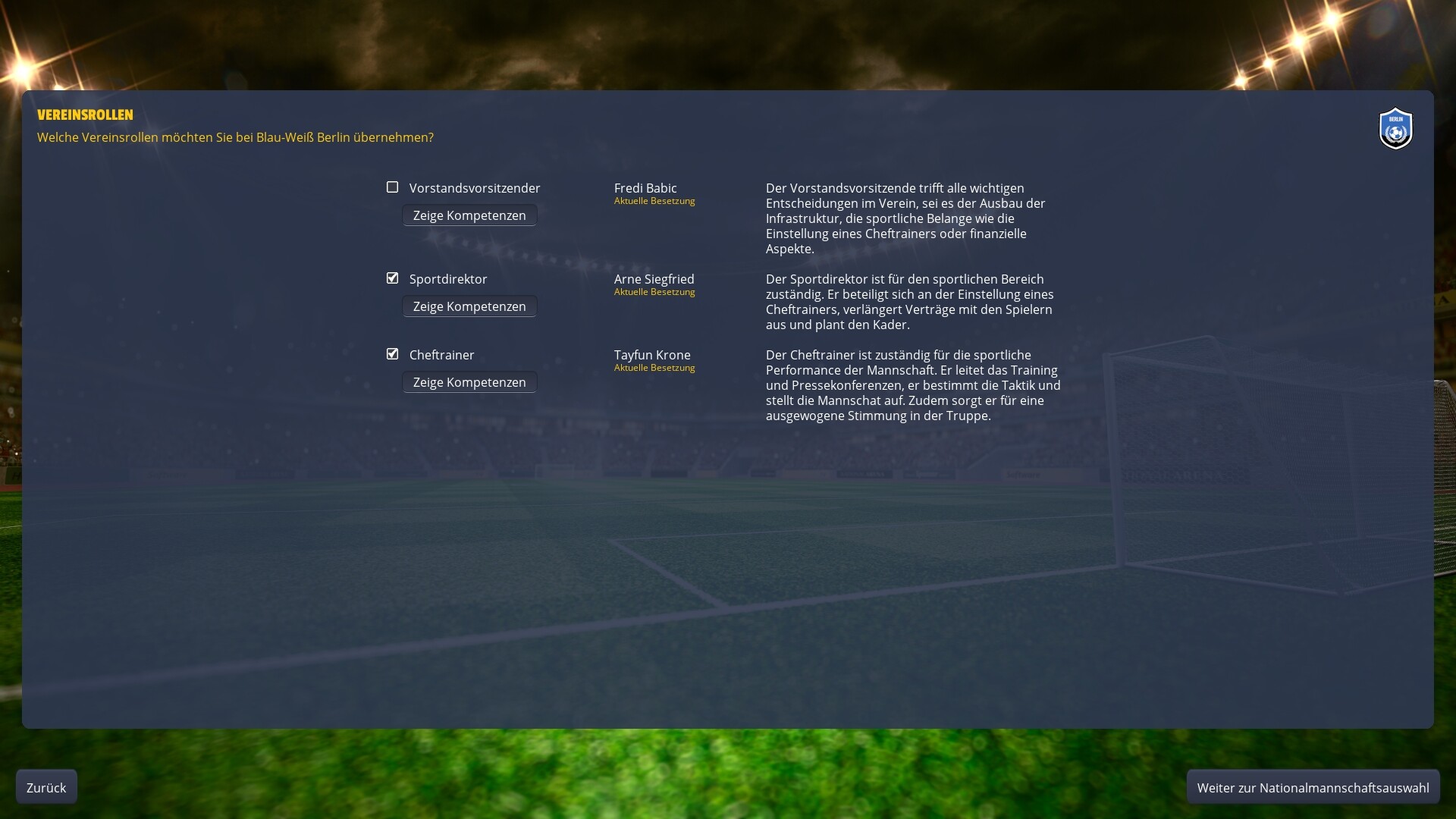 Player's Eleven - A Football Manager Game screenshot 13