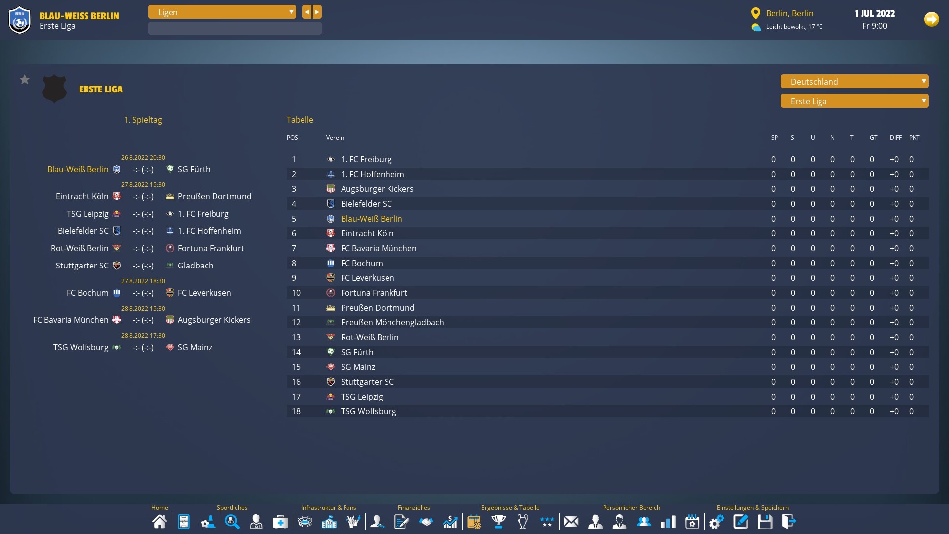 Player's Eleven - A Football Manager Game screenshot 21