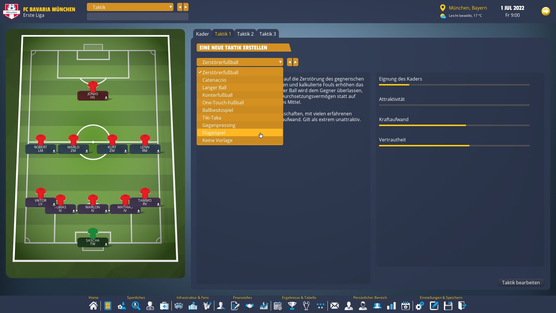 Player's Eleven - A Football Manager Game screenshot 25