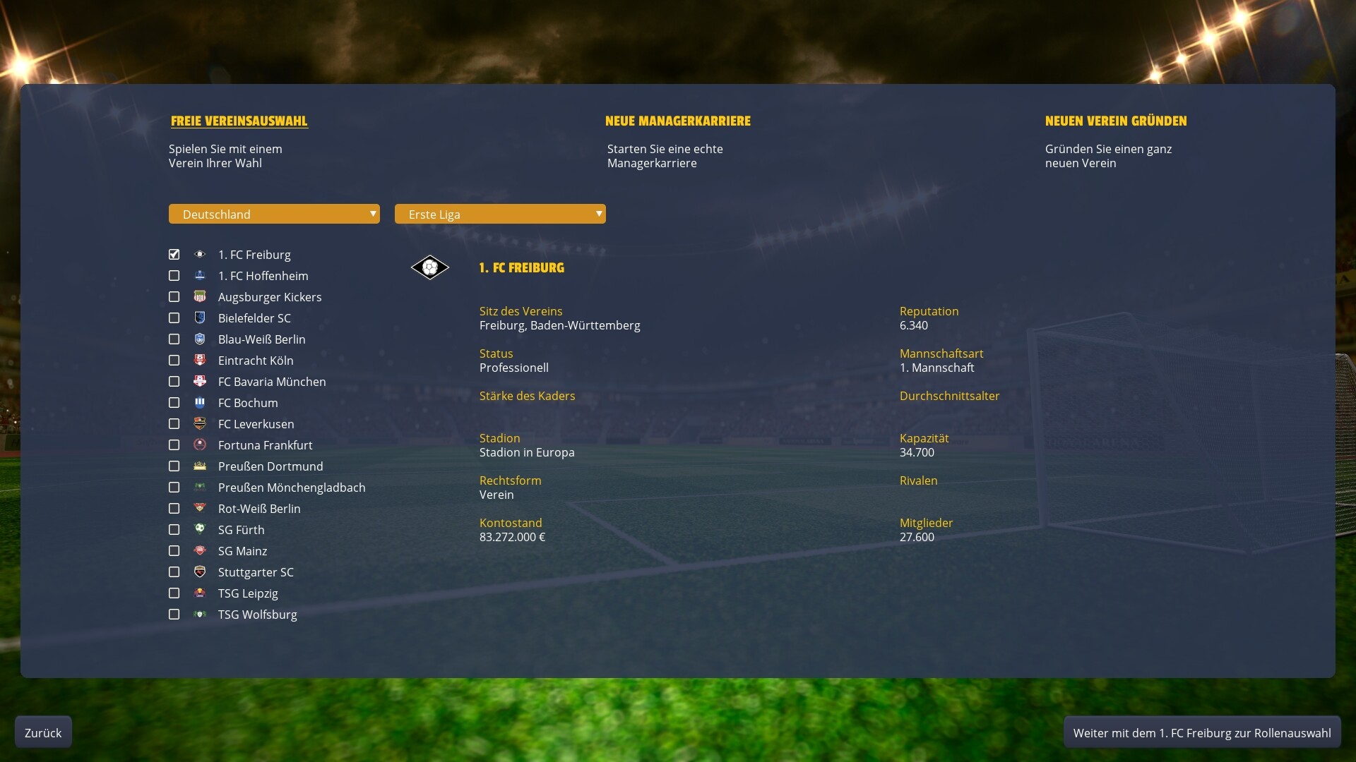 Player's Eleven - A Football Manager Game screenshot 9