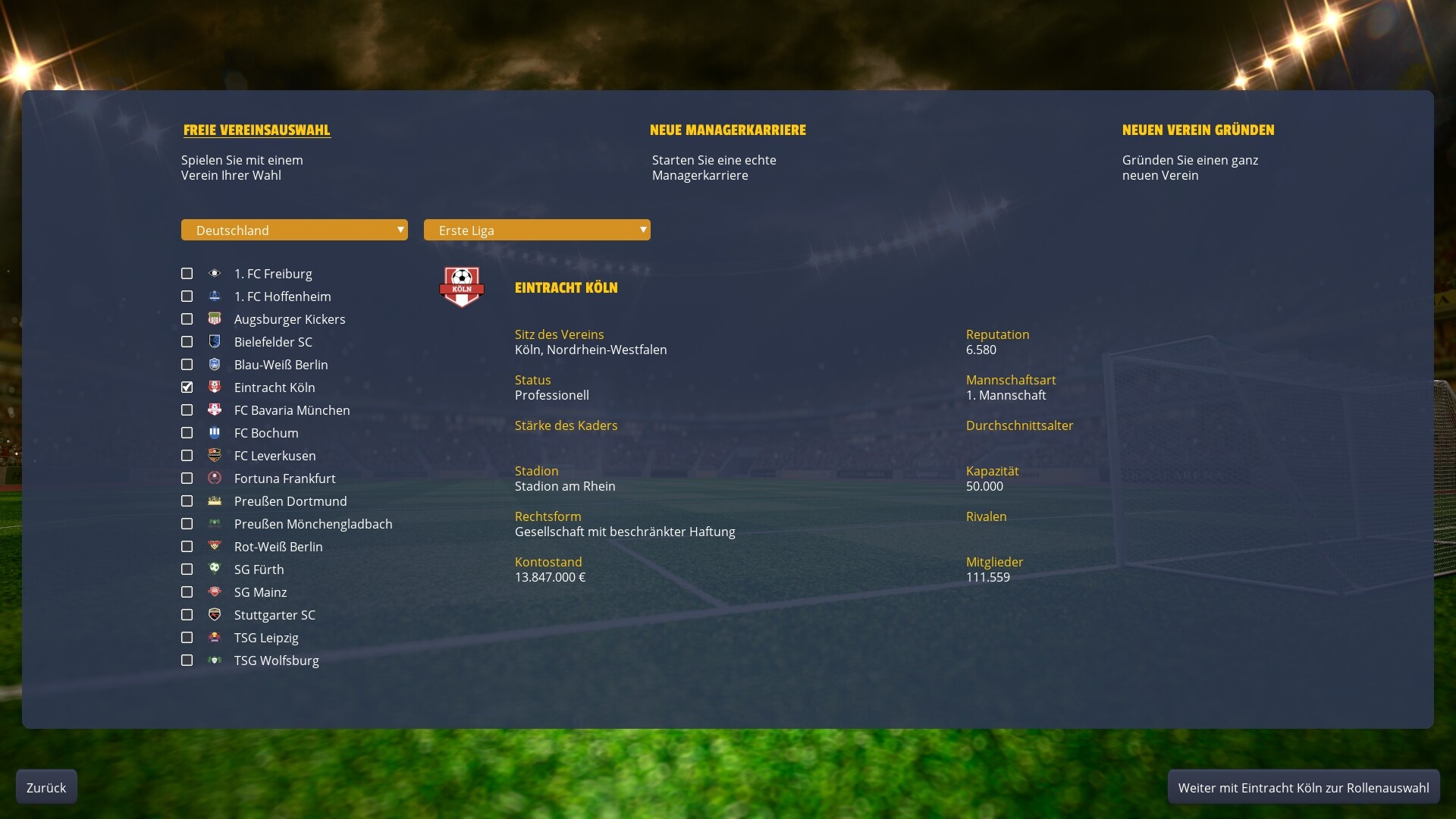 Player's Eleven - A Football Manager Game screenshot 10