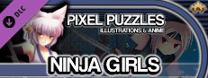 Pixel Puzzles Illustrations & Anime - Jigsaw Pack: Ninja Girls Small Capsule Image