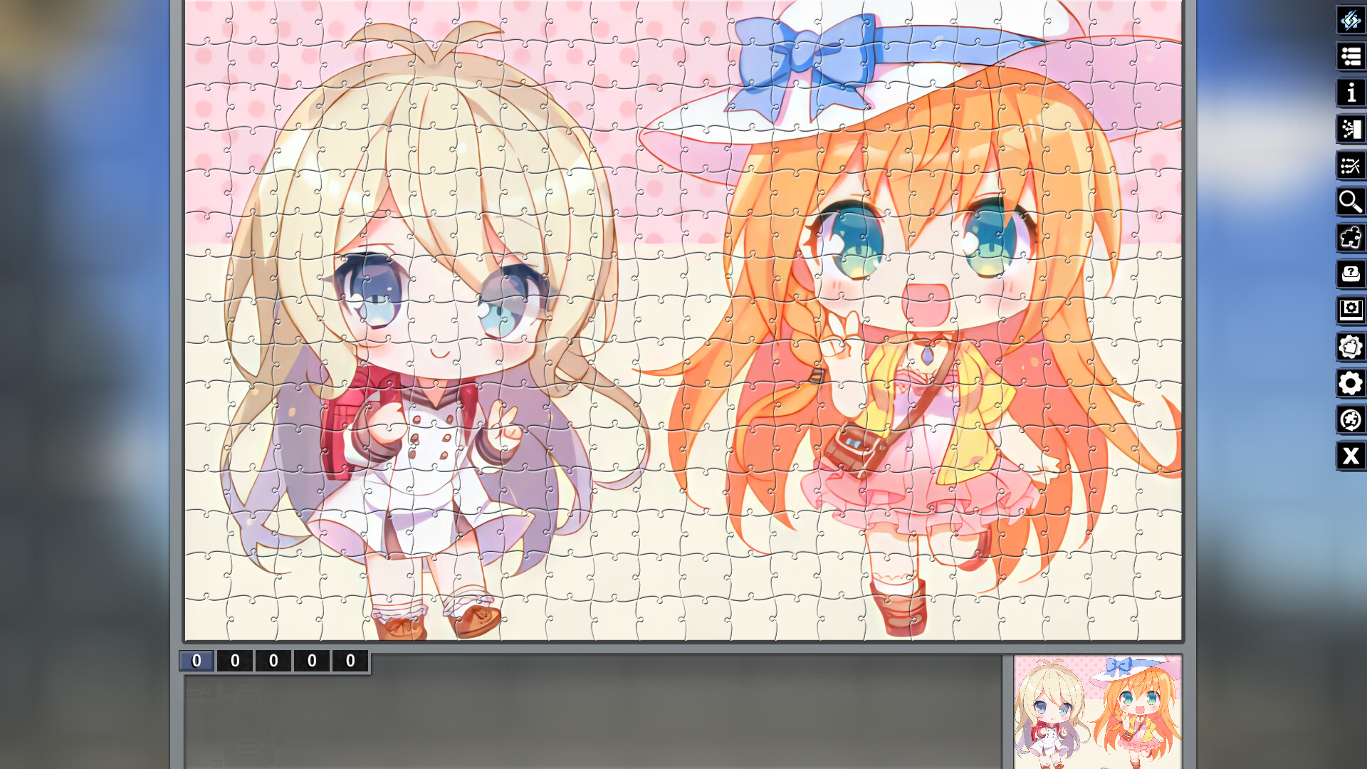 Pixel Puzzles Illustrations & Anime - Jigsaw Pack: Chibi Featured Screenshot #1