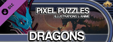 Pixel Puzzles Illustrations & Anime - Jigsaw Pack: Dragons Small Capsule Image