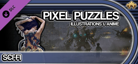 Pixel Puzzles Illustrations & Anime - Jigsaw Pack: Sci-Fi product image