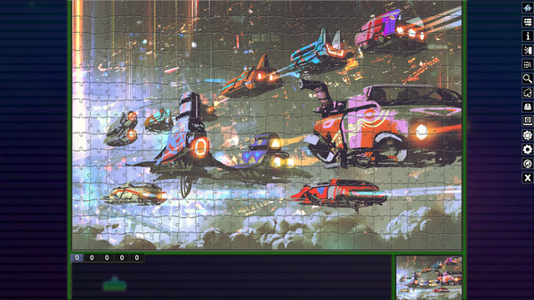 Pixel Puzzles Illustrations & Anime - Jigsaw Pack: Sci-Fi (Steam) screenshot 7