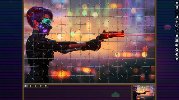 Pixel Puzzles Illustrations & Anime - Jigsaw Pack: Cyberpunk screenshot 12