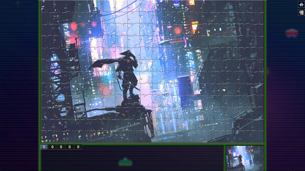 Pixel Puzzles Illustrations & Anime - Jigsaw Pack: Cyberpunk screenshot 10