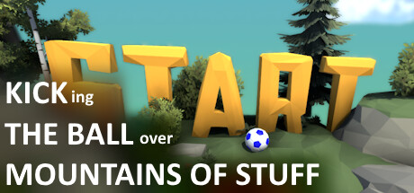 Kicking The Ball Over Mountains Of Stuff banner image