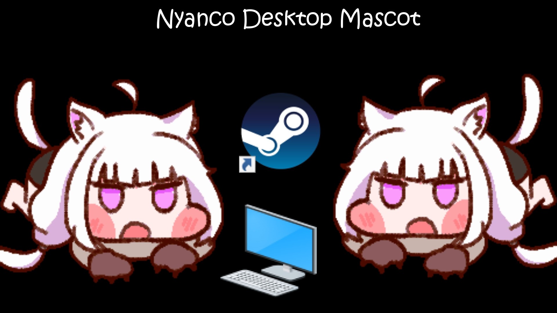 Nyanco Desktop Mascot : Nyanco-pet Featured Screenshot #1