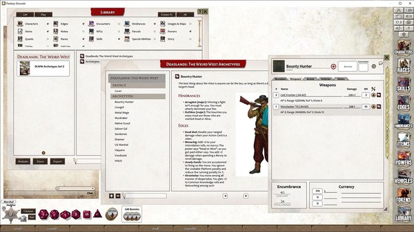 Fantasy Grounds - Deadlands: The Weird West: Archetypes 02