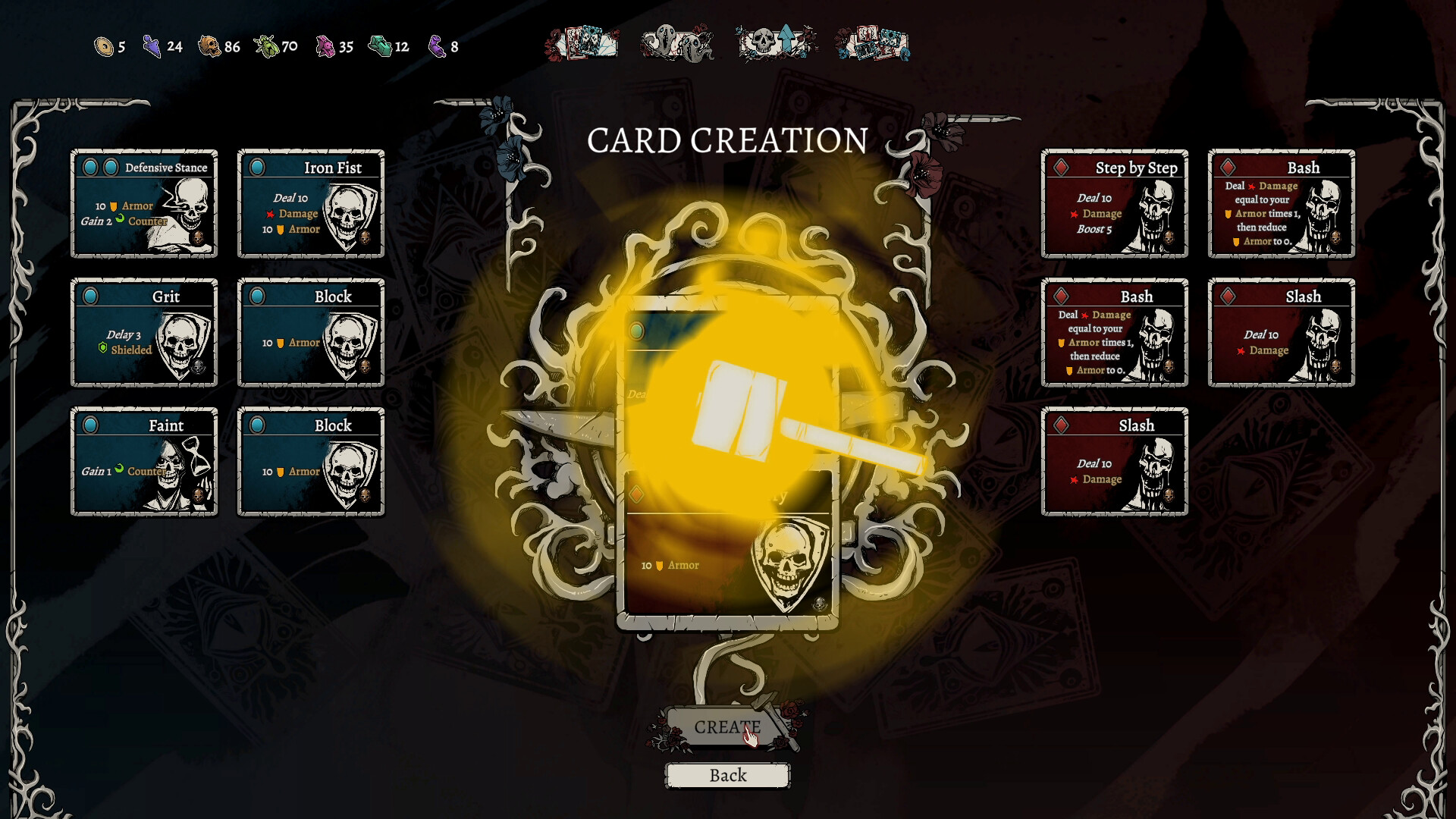 Nadir: A Grimdark Deckbuilder screenshot #3