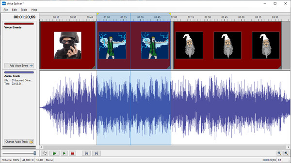MorphVOX Pro - Voice Splicer.