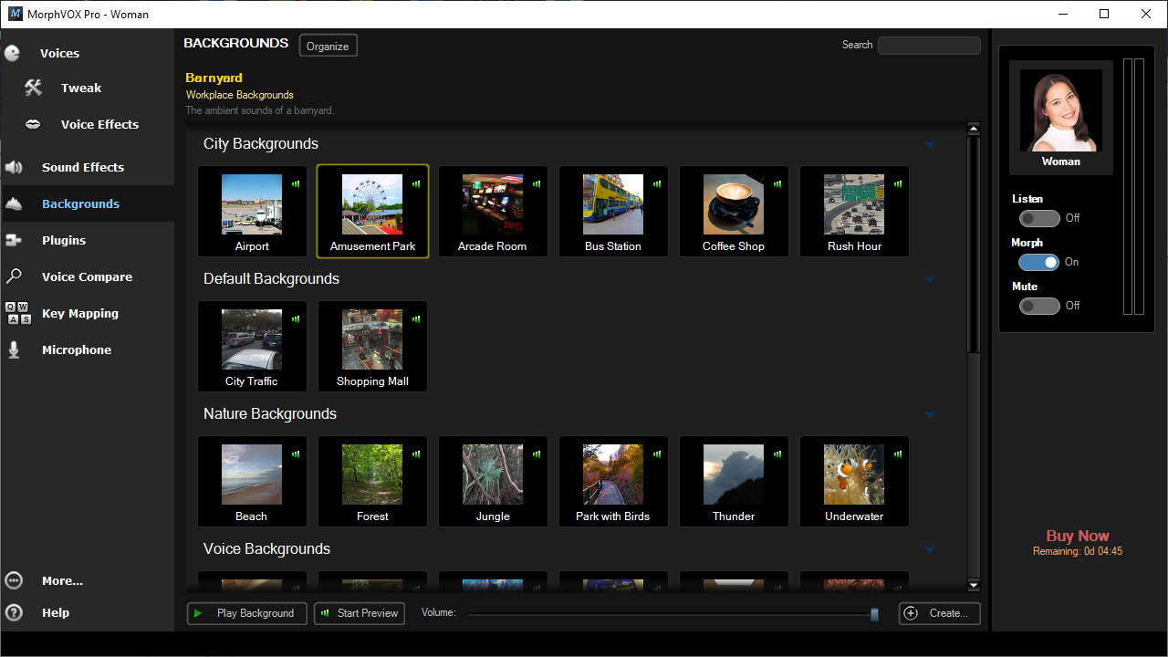 MorphVOX Pro - City Backgrounds Featured Screenshot #1