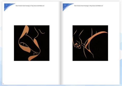 LineArt Jigsaw Puzzle - Erotica 2 ArtBook