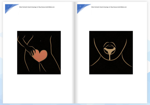 LineArt Jigsaw Puzzle - Erotica 2 ArtBook