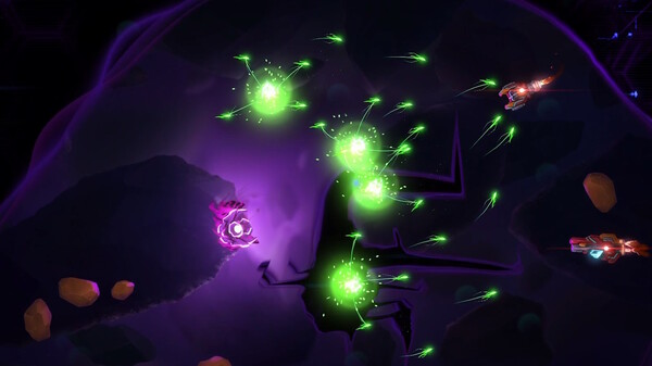 Screenshot z Galactic Glitch