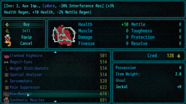 Screenshot z Chaos Chain