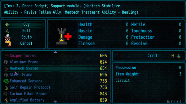 Screenshot z Chaos Chain