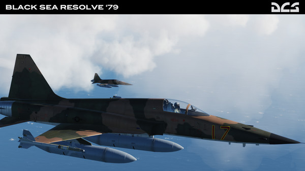 Screenshot z DCS: F-5E Black Sea Resolve '79 Campaign